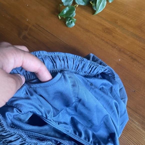Nike Slate Blue Running Shorts - Picture 5 of 6